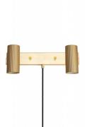 Wall Lamp Hubble 2 Brushed Brass (Messing/Gold)