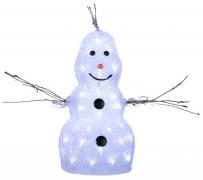 Snowman 38cm LED (Weiß)