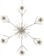 Silhouette Flower Snowflake L (Weiß)