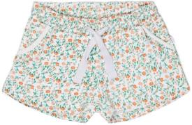 Luca &  Lola Duna Shorts, White/Flowers 98–104