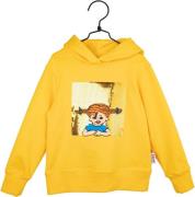 Pippi Langstrumpf Pippi Pailletten Kapuzenpullover, Gelb, 92