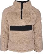 Lindberg Kläppen Teddyfleece-Pulli, Beige, 110