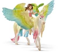 Schleich Bayala 70566 Surah mit Glitzer-Pegasus