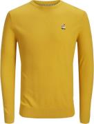 Jack &  Jones Steam Crewneck Pullover, Yolk Yellow 176