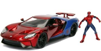 Marvel Spider-Man 2017 Ford GT mit Figur