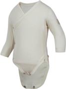 Janus Babywool Body, White, 50, Babykleidung