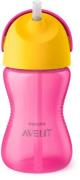 Philips Avent Becher mit Strohhalm 300ml, Rosa