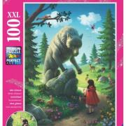 Ravensburger Puzzle Rotkäppchen und der Wolf 100 Teile