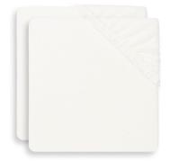 Jollein Wickeltischauflagenbezug 50x70cm 2er-Pack, Ivory