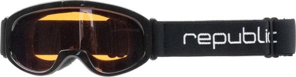 Republic Goggle R610 Kids Skibrille, Black