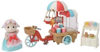 Sylvanian Families Spielset mit Figur Popcorn-Stand