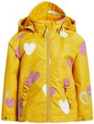 Petite Chérie Atelier Rose Outdoorjacke, Hearts Yellow, 80