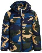 Nordbjørn Narvik Steppjacke, Camo Blue, 98-104