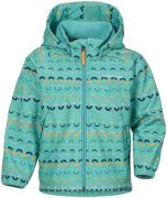 Didriksons Dellen Softshelljacke, Waveprint Turquoise, 80