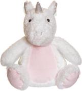 Teddykompaniet Selbstleuchtendes Einhorn 25 cm, Weiß