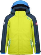 Trollkids Holmenkollen PRO Winterjacke, Navy/Lime/Azure Blue, Größe 11...