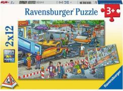 Ravensburger Puzzles Road Construction Site 2x12 Teile