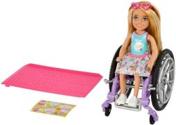 Barbie Chelsea Puppe mit Rollstuhl