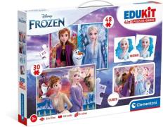 Clementoni Edukit Die Eiskönigin Puzzles 4-in-1