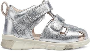 Ecco Mini Stride Kinder Sandalen, Pure Silver, Größe 26