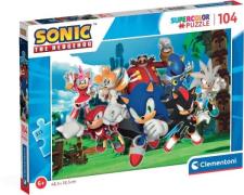 Clementoni Sonic Puzzle 104 Teile