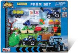 Maisto Mini Working Machines Spielset Super Farm New Holland