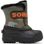 Sorel Children's Snow Commander Winterstiefel, Green, 26