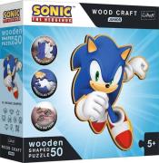 Trefl Wood Craft Junior Sonic Puzzle 50 Teile