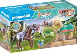 Playmobil Horses of Waterfall Spielset 3 Pferde: Morgan, Quarter Horse...