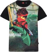 Lego Wear T-Shirt, Dunkelgrün, 104