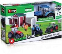 Bburago Farmland 1:43 Spielset Hühnerstall