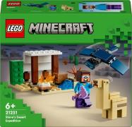 LEGO Minecraft 21251 Steves Wüstenexpedition