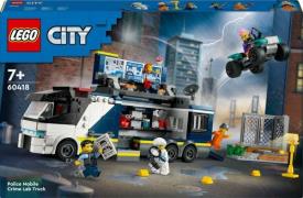 LEGO City 60418 Polizeitruck mit Labor