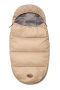 Petite Chérie Packable Daunen-Fußsack, Light Taupe