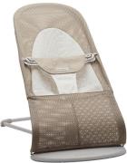 BabyBjörn Balance Soft Babywippe Mesh, Graubeige/Weiß