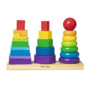 Melissa &  Doug Steckspiel Geometrische Formen, Babyspielzeug