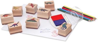 Melissa &  Doug Dinosaurierstempel Bastelset