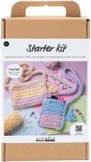 Creativ Company Starter-Set DIY-Set Häkeln Taschen