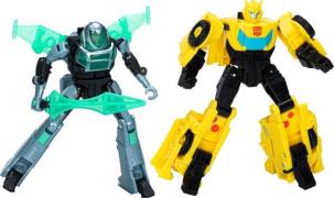 Transformers EarthSpark Cyber-Combiner Figurenset Bumblebee &  Mo Malt...