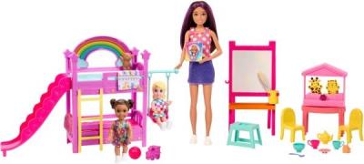 Barbie Skipper First Jobs Spielset mit Puppen Kindergarten