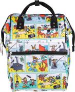 Pippi Langstrumpf Loru Energisch Kinder Rucksack 15L, Grün