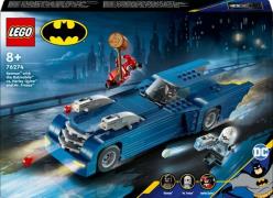 LEGO Super Heroes 76274 Batman im Batmobil vs. Harley Quinn und Mr. Fr...