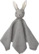 LIEWOOD Milo Schmusetuch Gestrickt, Rabbit Gray Melange