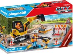 Playmobil 71045 City Action Straßenbau Spielset