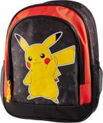 Pokémon Kinder Rucksack 10L, Black/Red