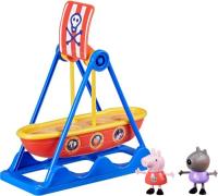 Hasbro Peppa Wutz Spielset Piratenkarussell mit Figuren