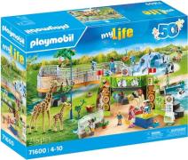 Playmobil 71600 My Life Bausatz Mein großer Erlebnis-Zoo