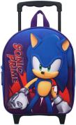 Sonic The Hedgehog Great Escapes 3D Koffer 9L, Blau