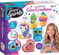 Shimmer n' Sparkle 3D Crystal Gem Creations DIY-Set