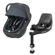 Maxi-Cosi  360 Babyschale inkl. FamilyFix 360 Basis, Essential Graphit...